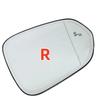 For Lexus RX 2016- NX 2015- Rearview Left Right Replace BSM Heated Blind Spot Monitoring Auto Side Mirror Glass