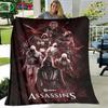 Manta 3D de Juegos de Moda A-Assassin’s Creed, Manta de Franela para Cama Sofá Picnic Oficina Senderismo Ocio Siesta Regalo de Cumpleaños