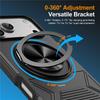Alliance Ring Shadow Suitable for iPhone17Pro Max Mobile Phone Case Apple 15 Bracket Case 13 Magnetic Protective Case
