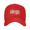 blegh Baseball Cap Beach Outing Visor Custom Cap Snapback Cap Elegant Womens Hats Unisexs