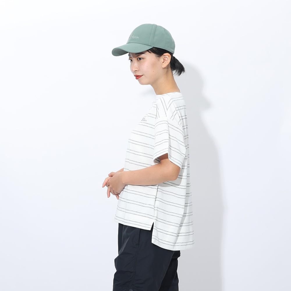 Jack Wolfskin Short Sleeve Striped JP UR TRUCK STRIPE T Everyday Wear Women's T-Shirt (TEXADRI Moisture-Wicking, Quick-Drying, Breathable) [5033801 /