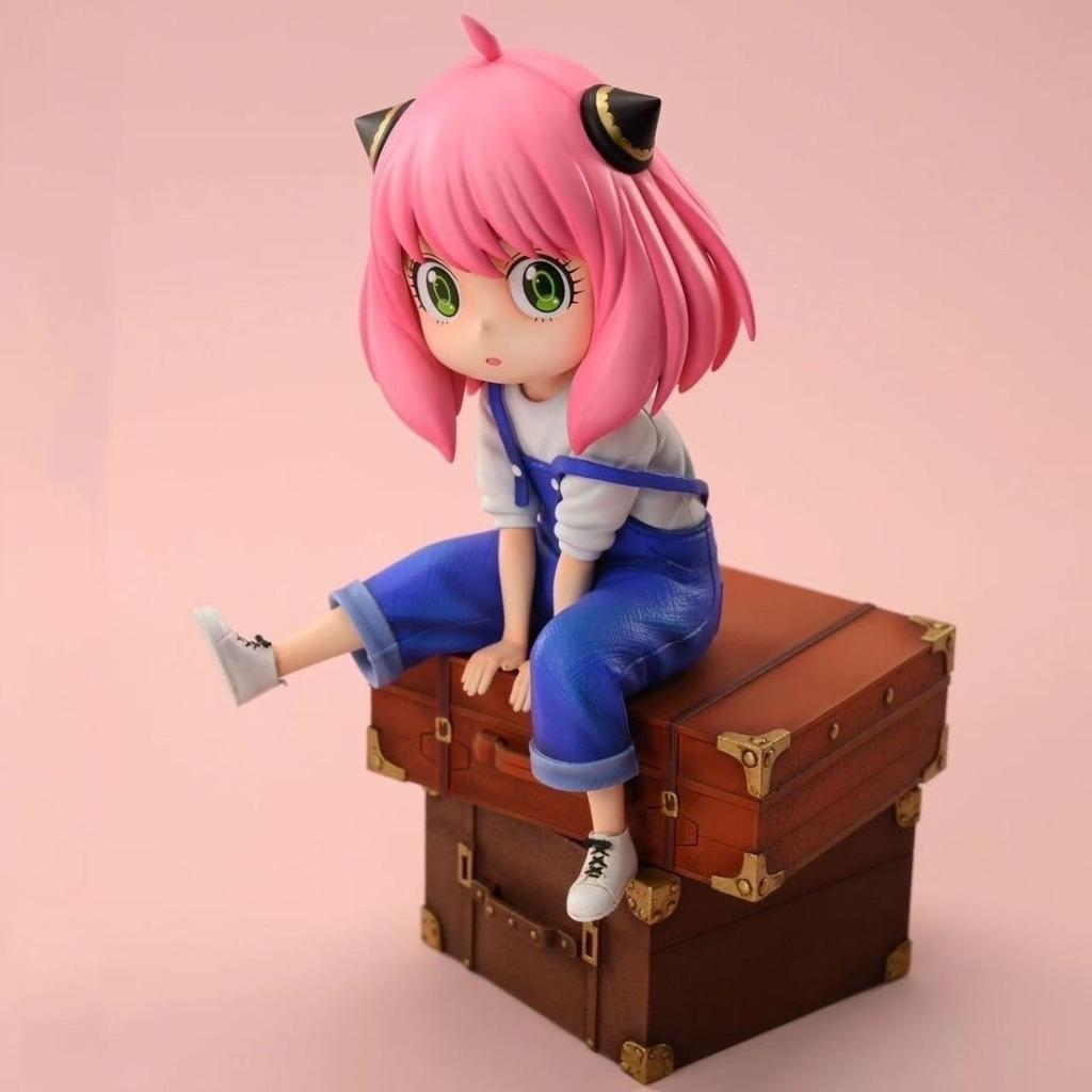 OTHER Spy Dressed As Jia Jia Kun Kun Overalls Pink Girl Aniya Model Model Ornament Gift