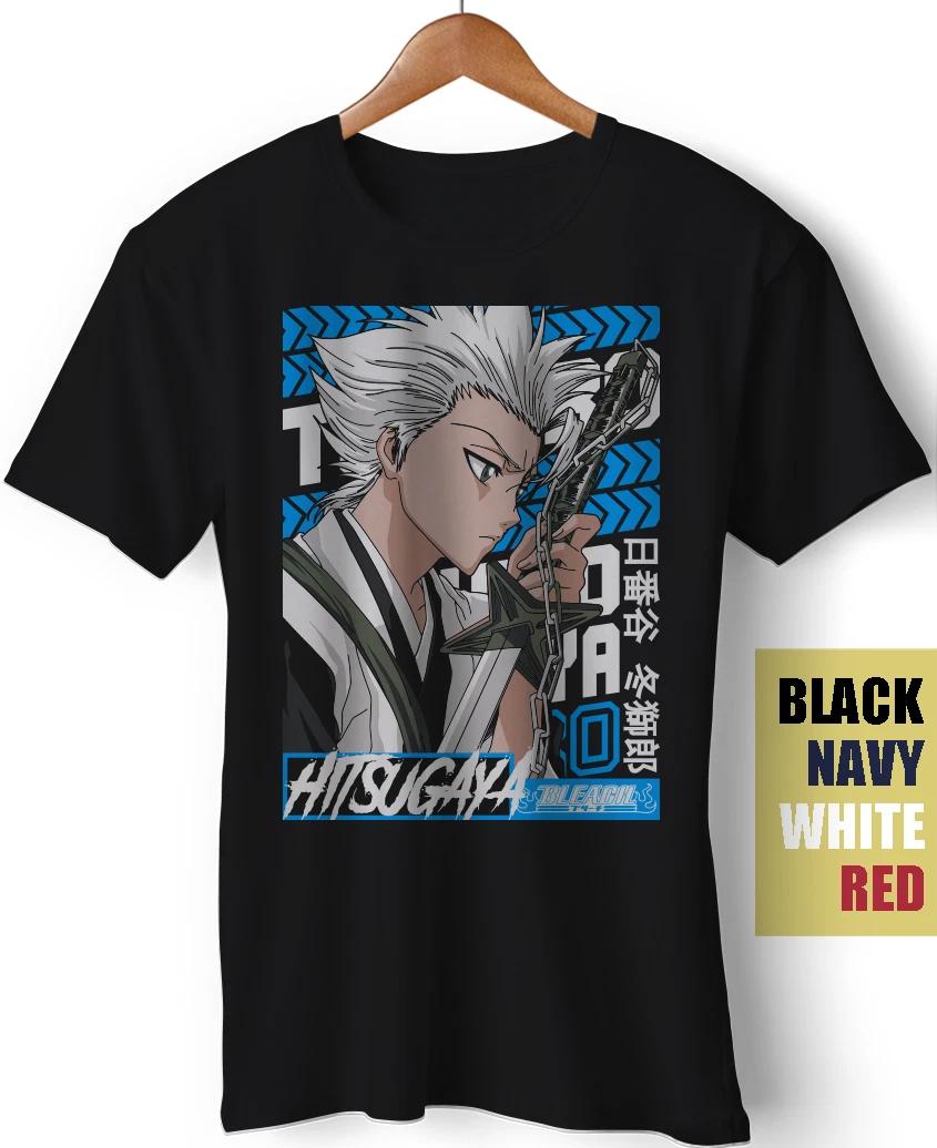 Toriko Hitsugaya Bleach Anime Manga Ichigo Grimmjow Kenpachi Funny Gift TShirt XXL
