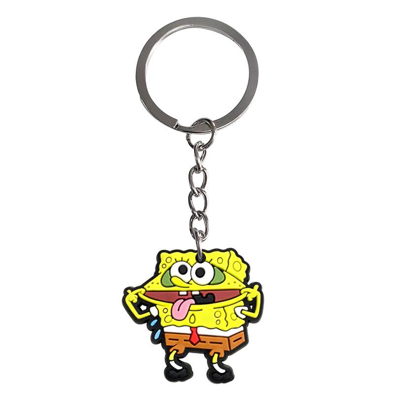 SpongeBob & Patrick Star PVC Keychain - 32 Styles, Cute Cartoon Bag Pendant