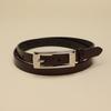 High-end Women's Cowhide Belt Basic Versatile Commuting Belt Genuine Leather Thin Belt Women Chic Women's Belt