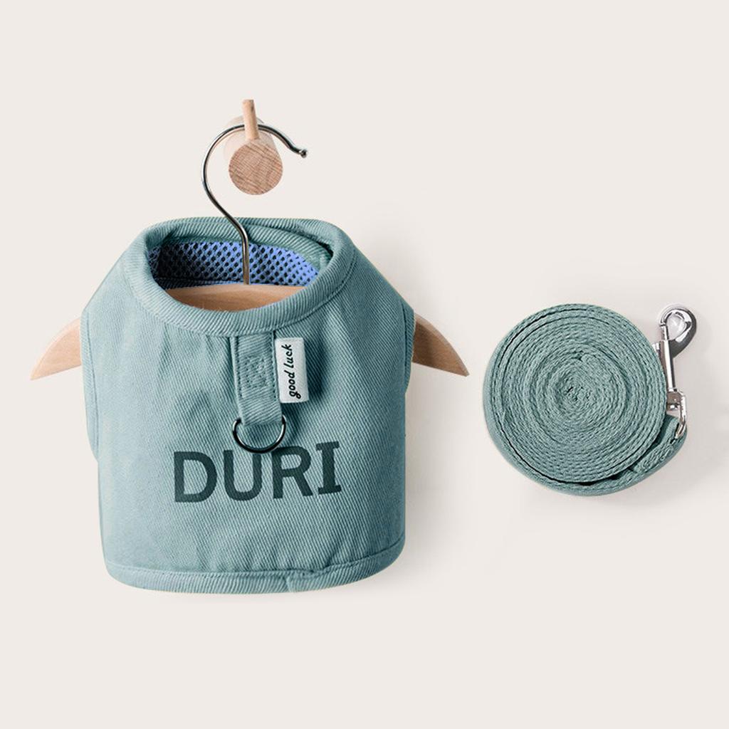 Adjustable Length Pet Chest Back Traction Rope Soft Cute out Walking Dog Rope Sturdy Buckle Pet Harness for Dog Product