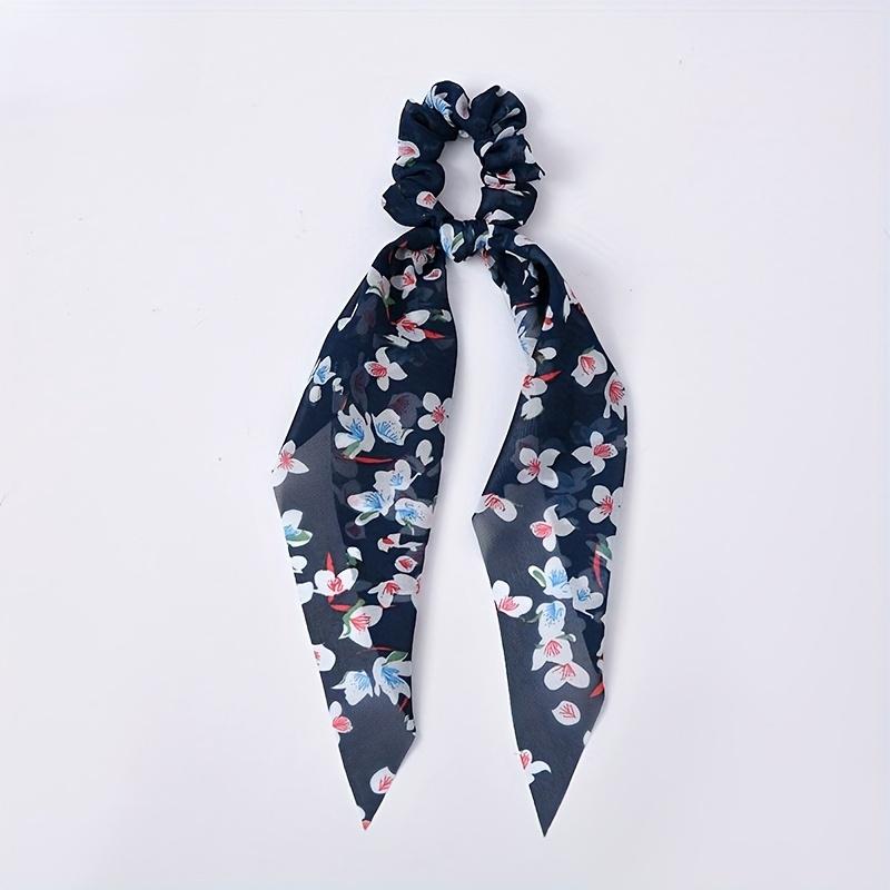 1pc 8 Types of Floral Hair Bands with Bows - Elegant Printed Headband Hair Band,Women's Soft Fashion Fabric Hair Accessories