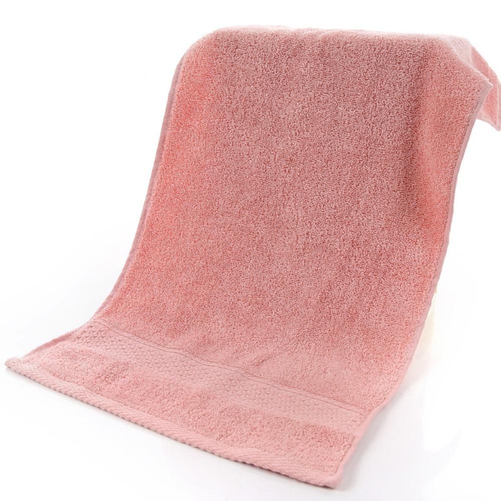 Spot large thickened cotton souvenir towel hotel men's sports face towel plain color broken gear water absorption