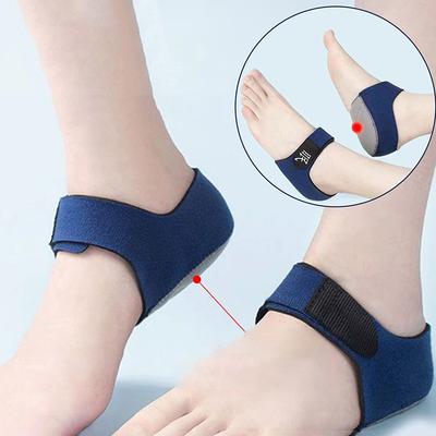 Almofada de Calcanhar Ultra Macia Universal para Homens e Mulheres Capa de Calcanhar Capa de Calcanhar com Fivela