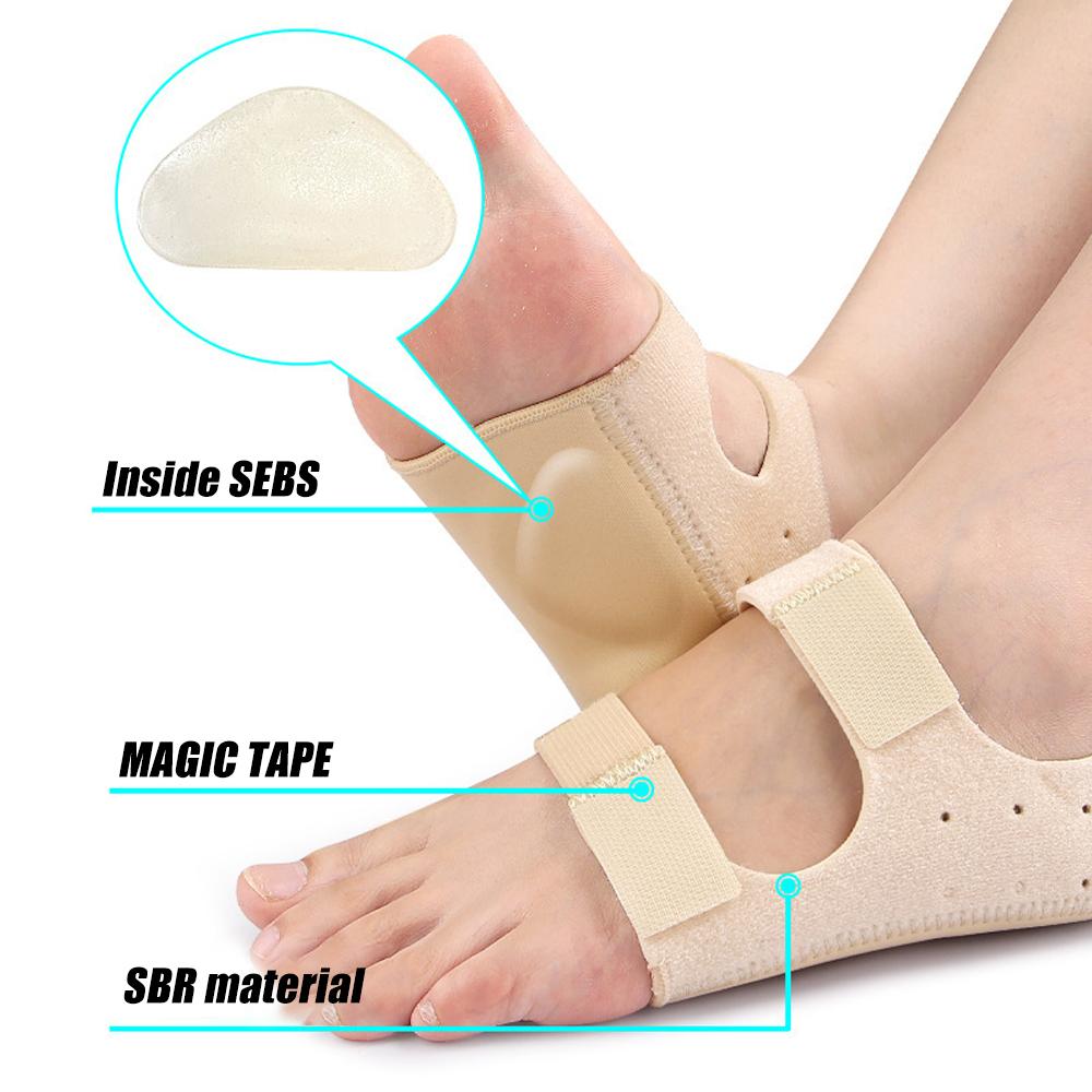 1 Pair Heel Protectors Cups With Arch Support - Foot Spur Pain Relief For Achilles Tendonitis Dry Cracked Heel Support Cushion