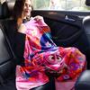 1pc Inside Out Printing Blanket - Soft, All-Season Throw for Living Room, Bedroom,Personalized Gift with Adorable Cartoon Design