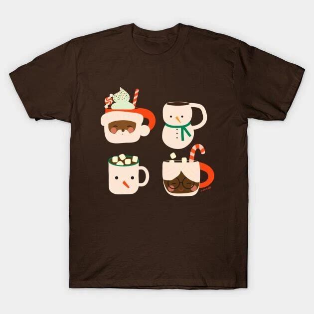 Christmas Holiday Santa Mugs Made in Australia T-Shirt 4XL