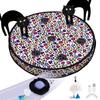 ORSDA Interactive Cat Toy Automatic Rolling Ball In a Hide and Seek for Indoor Meowing Cat Toy Mouse Catch Game Ball, High-Speed Pouch, Cats,