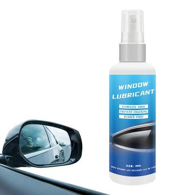100ml Car Silicone Spray Lubricant Multi Purposes Rubber Door Strip Softening Lubricant Vehicle Prevent Adhesion Lubricant Tools