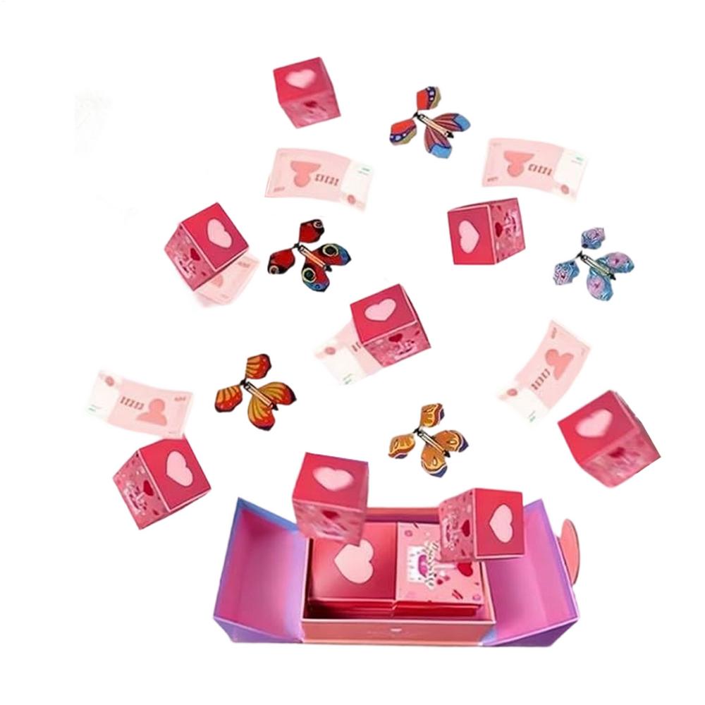 Valentines Bounce Box Wedding Supplies Holiday Money Boxes For Birthday Proposal Confession Graduation Partners Boyfriends