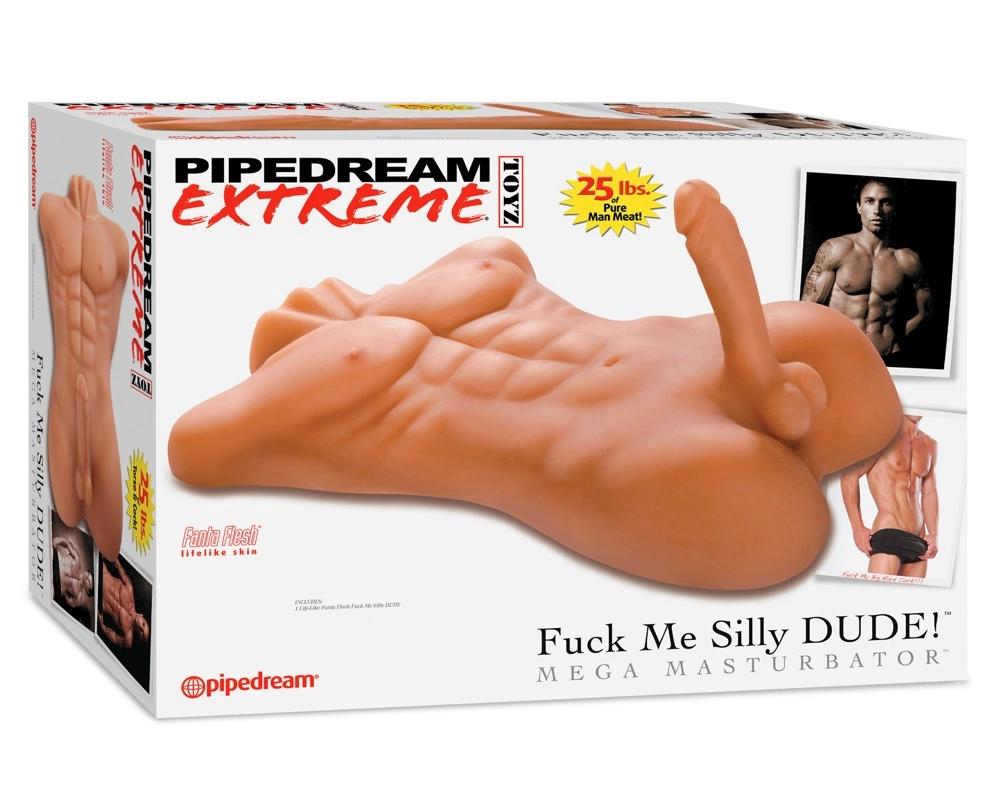 PET - Realistic Male Torso with Penis and Anal Hole