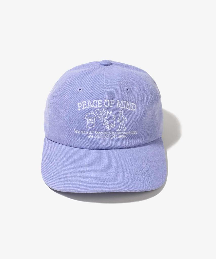 Beollunpeulenjeu Peace Of Mind Pigment Ball Cap Light Purple