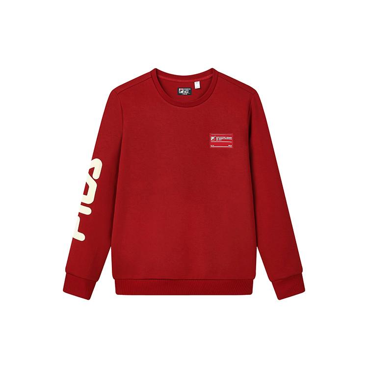 

New FILA Sweatshirts Men s Rusty Red F11M149208FWI M