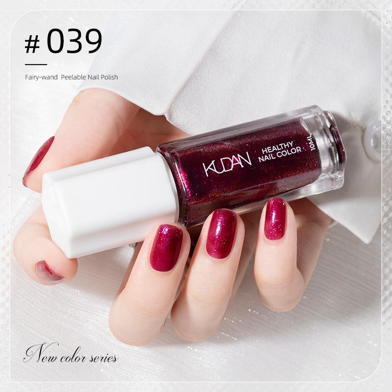 10ML Peel Off Water-Based Nail Polish – Quick Dry, No UV Lamp Needed, Breathable & Removable, Glossy Finish