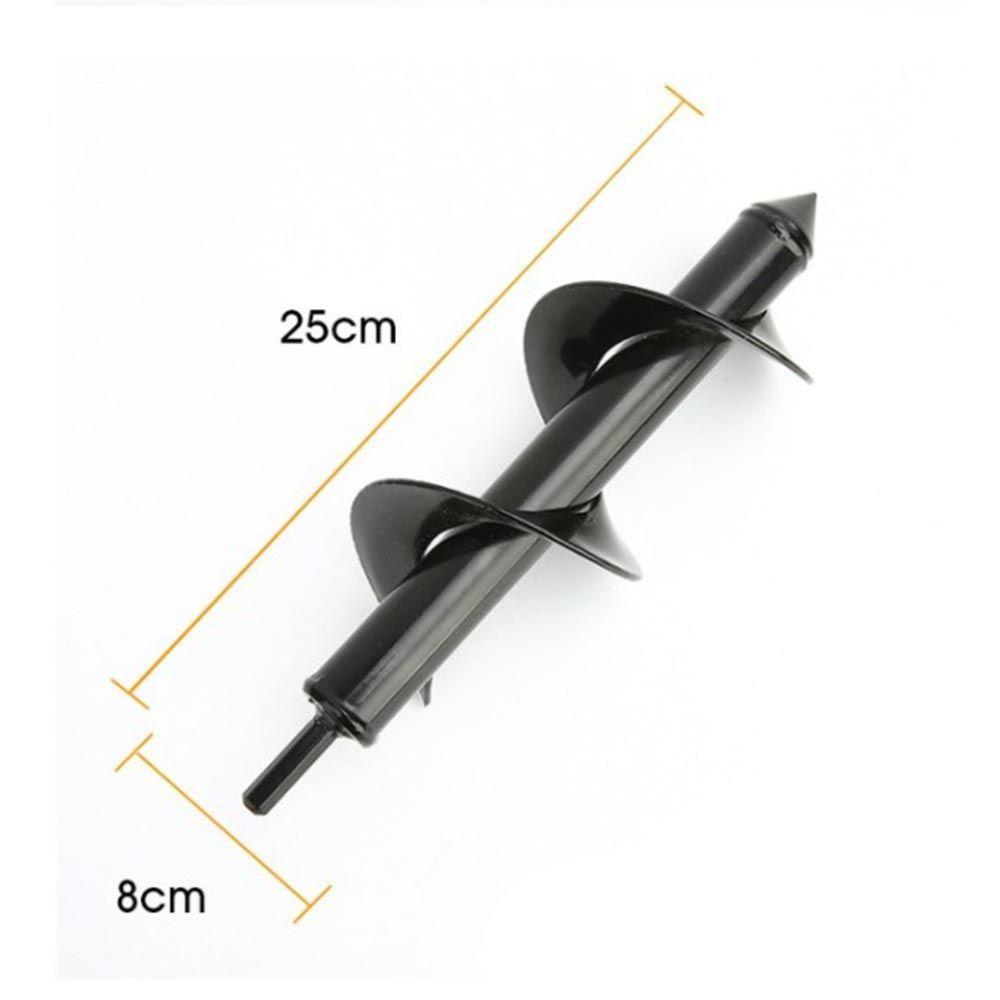 Zubehör Pflanzgefäß Blume Erdbohrer Blumenpflanzgefäß Graben Spiralbohrer Erdbohrer Schnecke