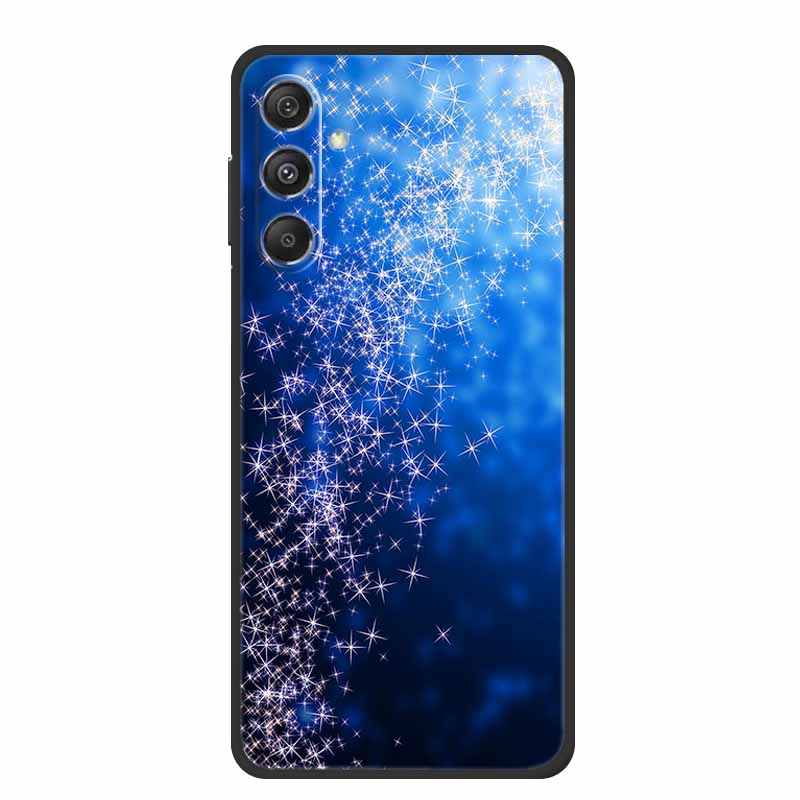 Funda For Samsung A17 Back Cover Case Fashion Black Silicone TPU Soft Phone Case For Samsung Galaxy A17 2025 Case A 17 Coque Bag