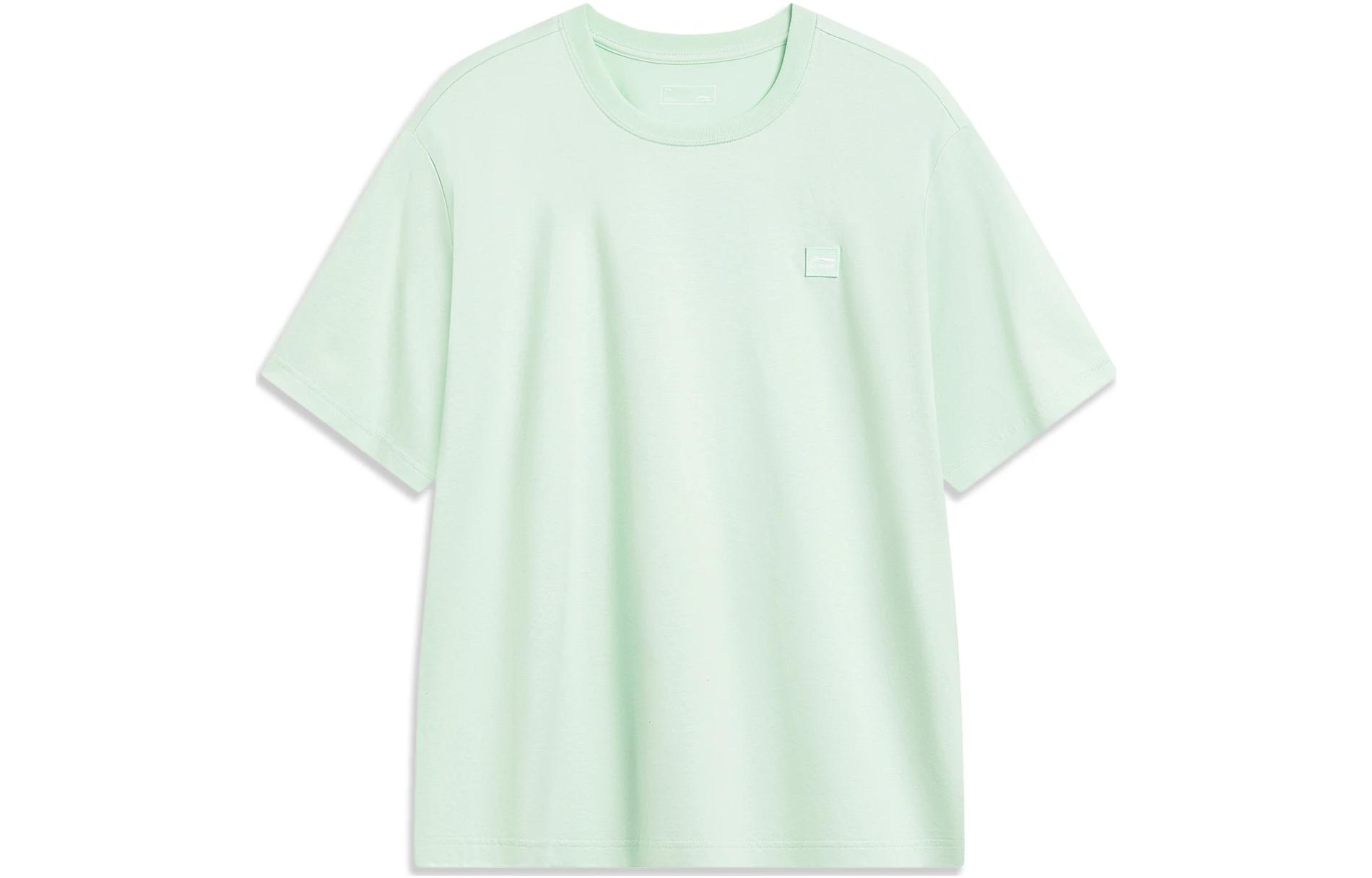 Li Ning Sports Fashion Collection T Shirt Unisex Mist Green AHST561-10 S