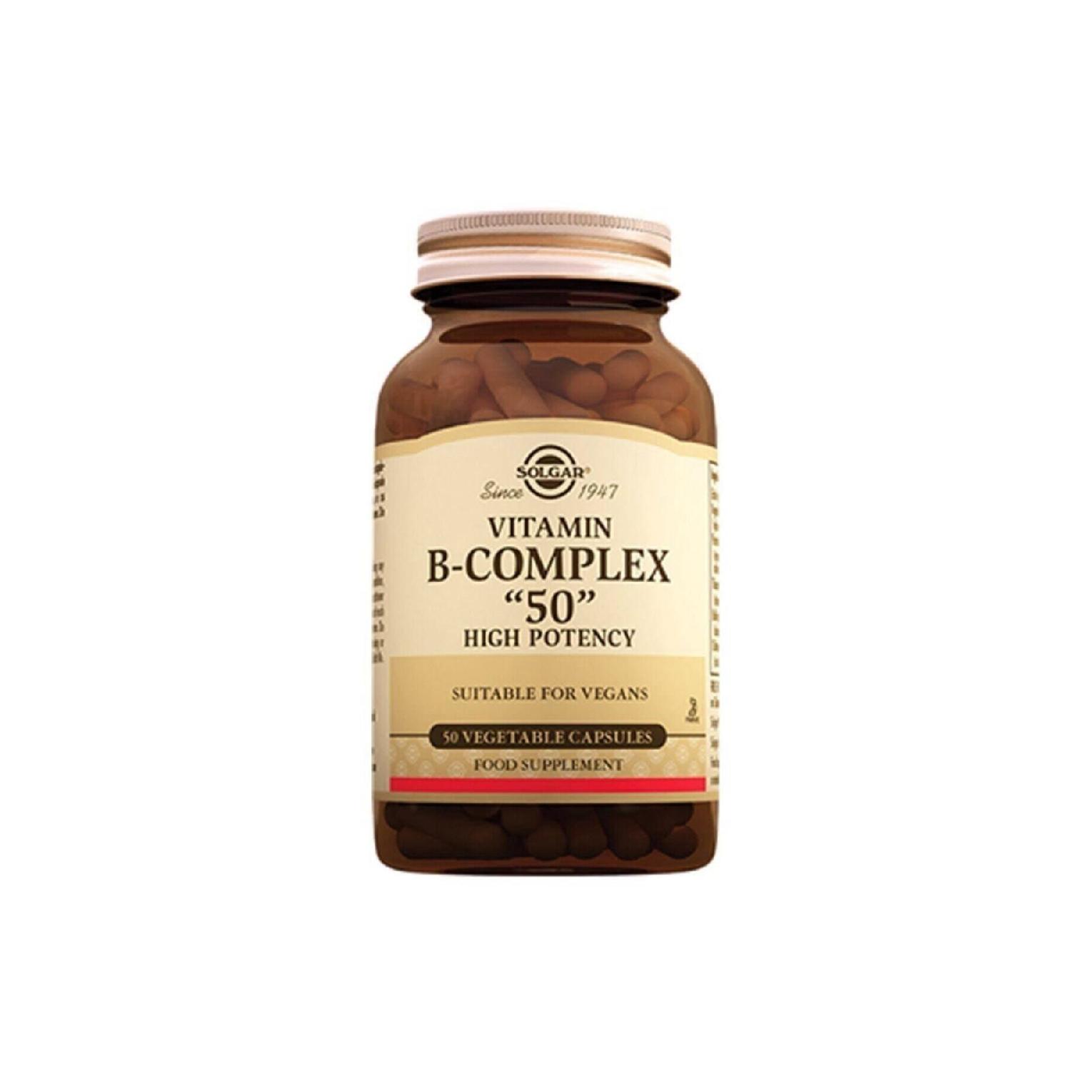 

Vitamin B-complex 50 50 Capsules