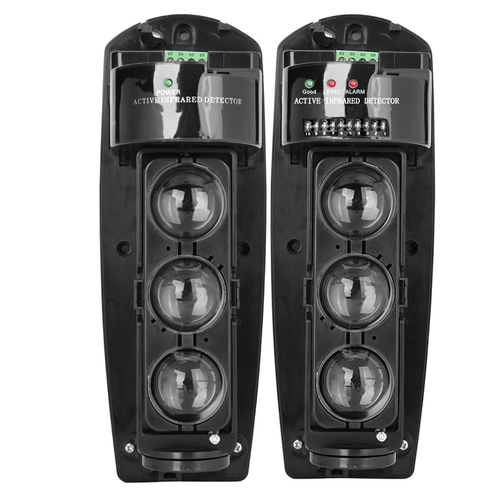 Triple Beam Alarm Photoelectric Infrared LED Detector Security System ABE-250