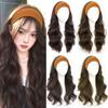 Hair Hoop Half Headband Wig Hairpieces Long Wavy Curly Hair  Party