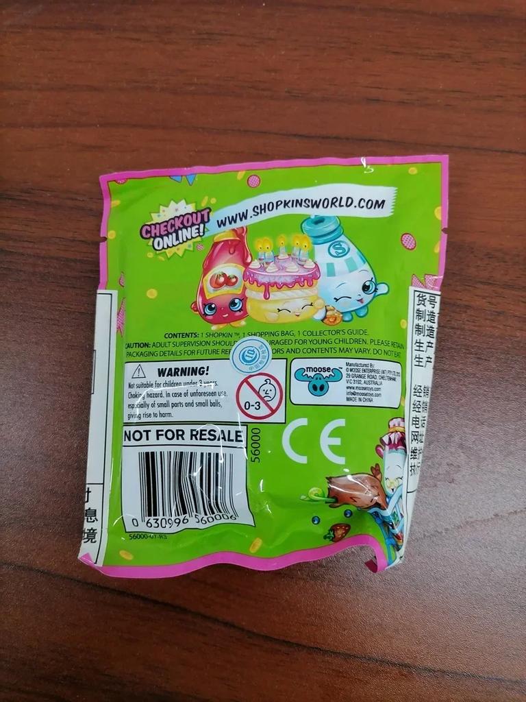 Shopkins Sesong Blind Box 1/2/3 Shopping Nisse Sett Leketøy Supermarked Kjøkken Scene Dukkehus Miniatyr Jente Barnebursdagsgave