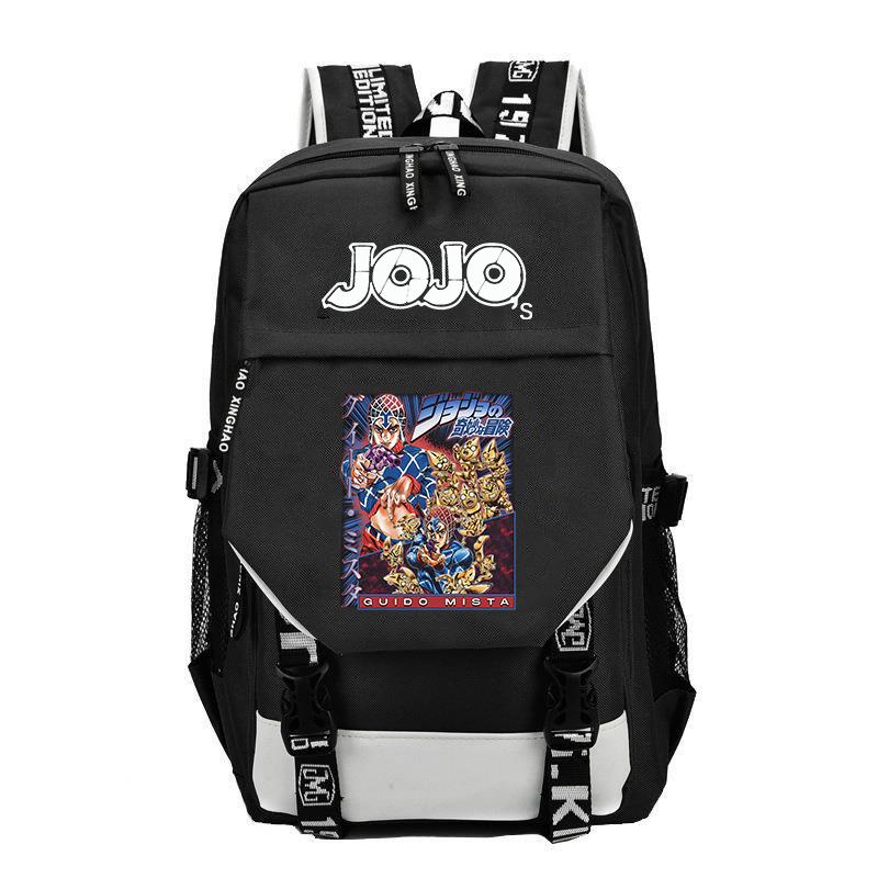 Backpack, Student Animation Fashion Trend Personalized Backpack Men'S And Women'S School Bags