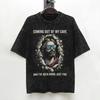 Jesus Coming Out Of My Cave Washed T Shirt Streetwear Hip Hop Casual Tshirt  Tee Shirt Men Women 100 Cotton Oversize Summer