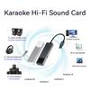 External Audio Converter Aluminium Alloy External Audio Card 7.1 5.1 Channel Headphone Adapter Soundcard SPDIF for PC Computer