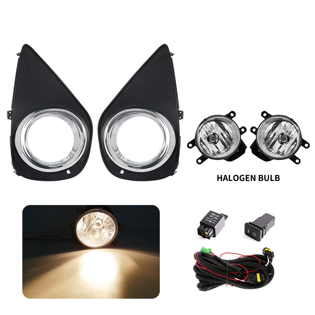 

Для Toyota Yaris 2014 2015 2016 2017 версии США противотуманные фары светодиодные DRL дневные ходовые огни автомобильные галогенные фары переднего бампера 12 В