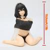10cm Costume da Bagno Nero Maid-chan Modello Azione in PVC Anime Sexy +18 Non Censurato per Adulti Set Modello Regalo Giocattoli Durevole Qualità Premium