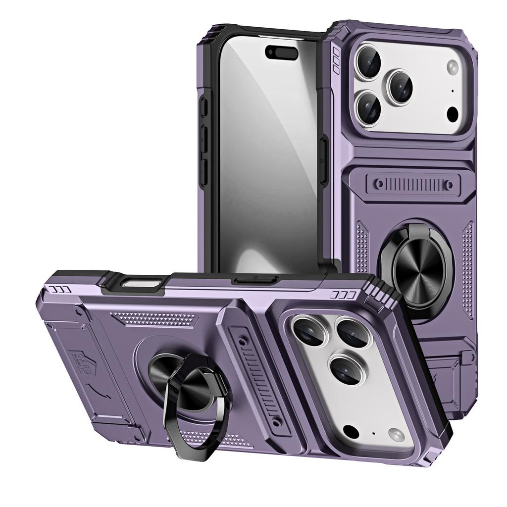 360° Full Body Protection Cell Phone Cover Magnetic Wireless Charging armor Phone case for iphone 17 air / 17 Pro Max