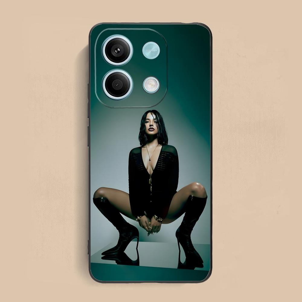 Moderne Becky G Mattes TPU-Handyhülle für Xiaomi Redmi Note 14 13 12 11 S Pro Plus 4G 5G Bunte Druckabdeckung