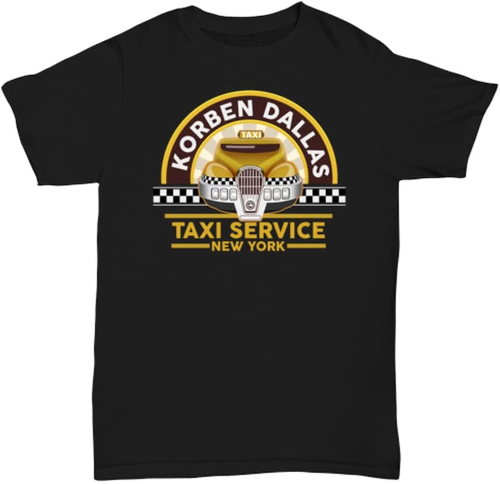 Vintage Korben Dallas Taxi Service New York T-shirt