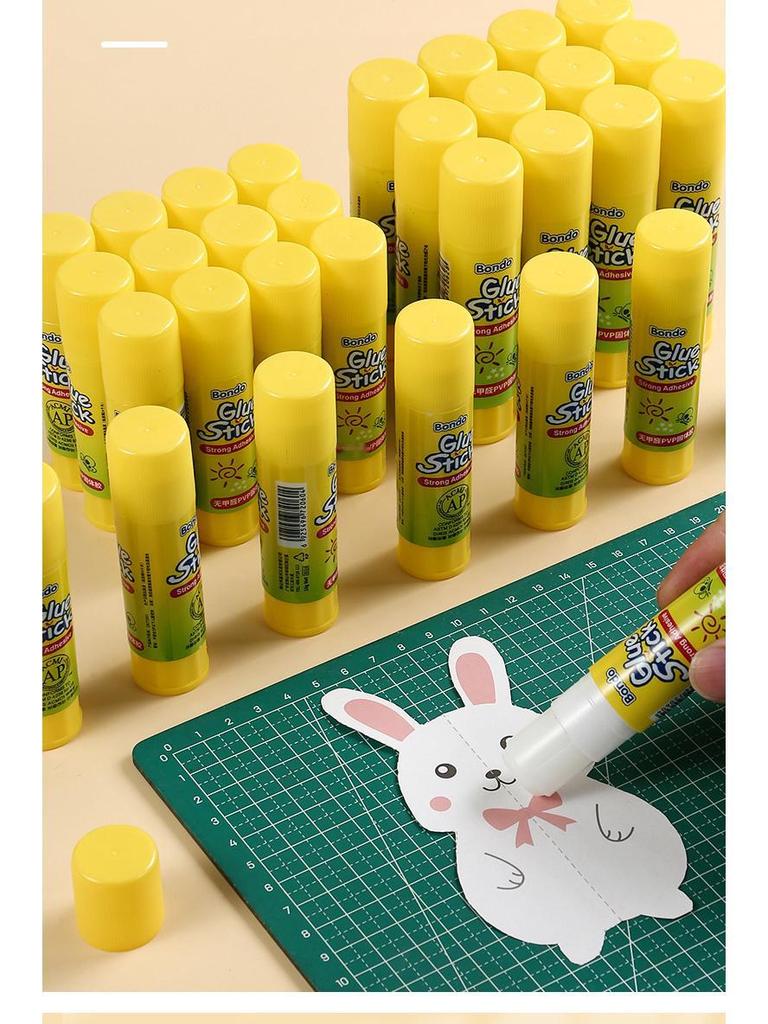 Koreańskie kleje w sztyfcie o dużej lepkości dla dzieci - stałe, różne rozmiary (36g, 20g, 16g, 8g), Opakowanie 30 sztuk do projektów przedszkolnych