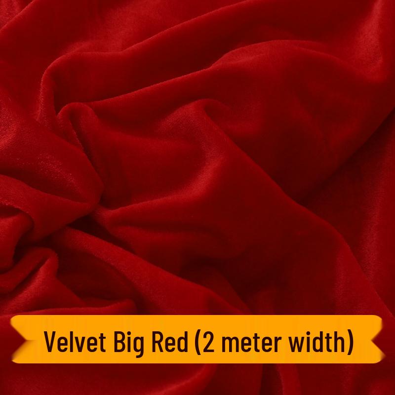 Bright Red Pure Cotton Fabric for Ceremonies: 3x3 Feet for Engagements, Weddings, Buddhist Altars, and Chinese Style Events