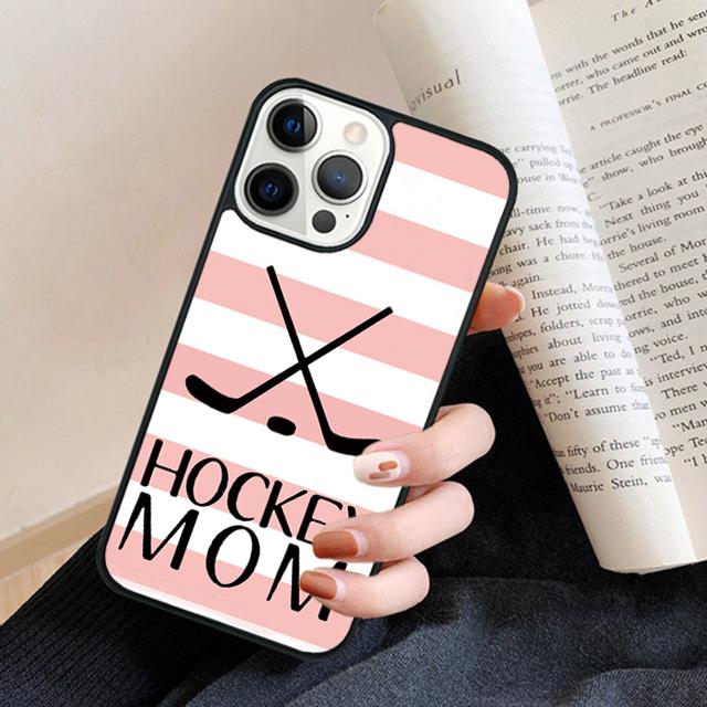 Hockey Canvas Style Phone Case Back Cover for iPhone 17 Air 16 15 14 13 11 12 Pro Max Plus Fundas Coque