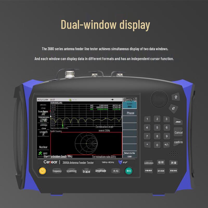 TOPULAN 3680A Handheld Antenna & SWR Analyzer