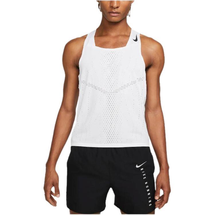 Nike Dri-FIT ADV AeroSwift Racing Vest White Men s DM4624-100 S