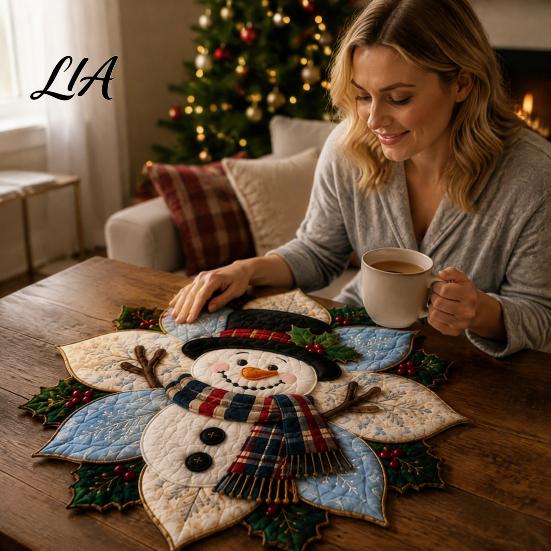 Kreative Feiertagsbastelwerkzeuge Gesteppter Stoff Weihnachtsstern DIY-Set, Weihnachtsblumen-Patchwork-Näh-Festlicher Schmuck-Bausatz Handgefertigt für Zuhause Haustür