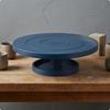Pottery Turntable Cast Iron Clay Concentric Circular Groove Top
