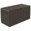 Storage Box Brown 117 X 45.5 X 57.5 Cm 270 L