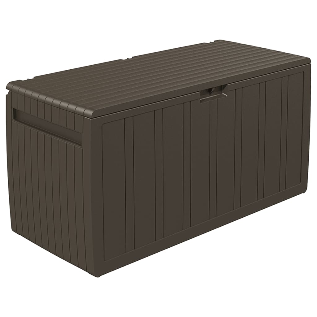 Storage Box Brown 117 X 45.5 X 57.5 Cm 270 L