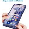 Schutzhülle - BOOLING - für Samsung Galaxy A23 5G - Stoßfest 360° - Marineblau - Semi-rigid