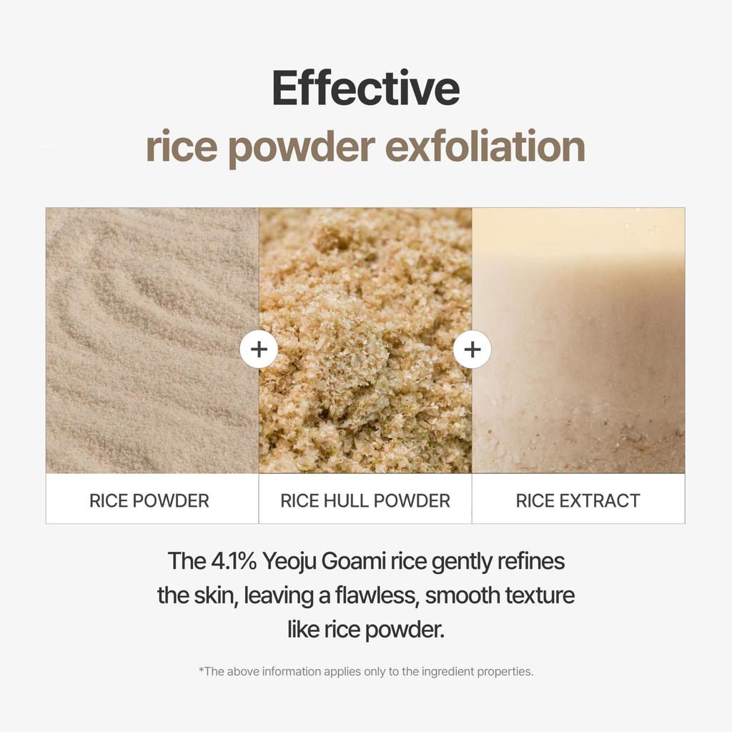 from From Rice Mask 70g Mask for Dull Skin Pack Korean Skincare [I'm Official] I'm - Rice-derived Wash-Off - Moisturizing, Exfoliating, - Creamy,