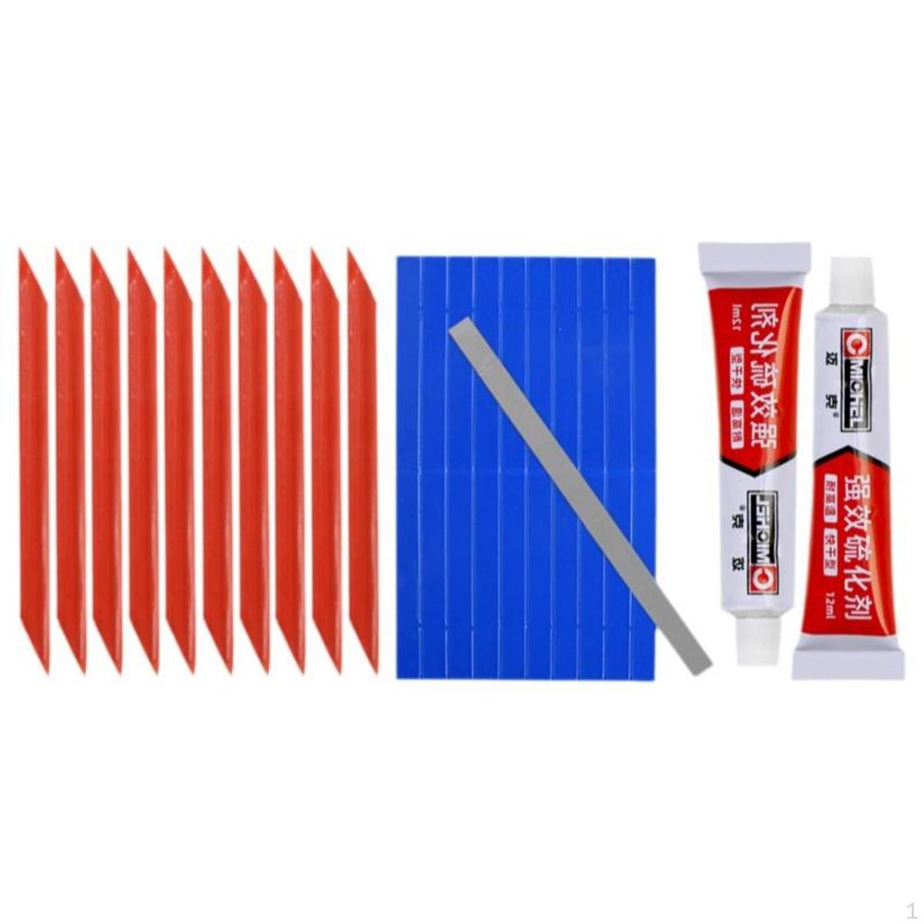 Tubeless Kit, Quick Rubber Plug, Electric Vehicle, Car, Motorcycle Blue Q5 Tool Kit